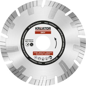 Kreator KRT084101 Diamantschijven set – 125MM – universeel