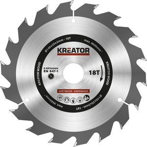 Kreator - KRT020404 - Cirkelzaagblad - 140mm18t
