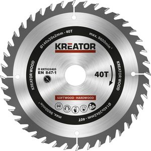 Kreator - KRT020405 - Cirkelzaagblad - 140mm40t