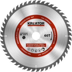 Kreator  KRT020505  Zaagblad hout - 254mm60t