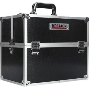 Kreator KRT640301B Gereedschapskoffer - 360 x 230 x 300 mm - zwart - (geleverd zonder gereedschap)