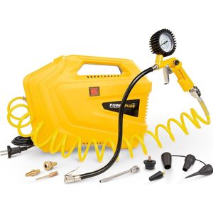 Powerplus POWX1706 Compressor - 1100W - 8 bar - Olievrij