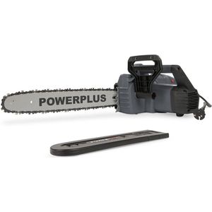 Powerplus Elektrische Kettingzaag POWEG10110 - Elektrische snoeizaag van 2200 W, zaagblad van 40 cm, automatische kettingsmering, tuingereedschap