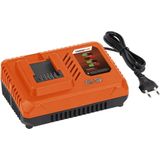 Dual Power - POWDP9051 - Batterijlader - Zwart - 4.0A - Voor 20V & 2x20V Accu's
