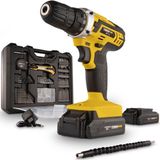 Powerplus - POWX00830 - Accu Boormachine - 20V - Incl. 2 Accu's en Gereedschapskoffer
