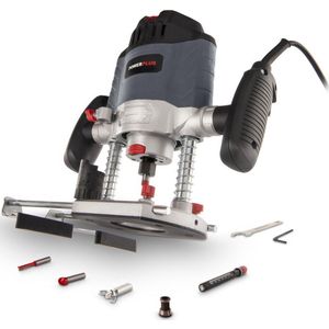 Powerplus POWE80020 Bovenfrees - 1200W + 3 router bits