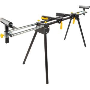 Powerplus POWX075200 Verstekzaag – Afkortzaag – Onderstel - Universeel – Hoogte 1m – Breedte 2m – Tot 150kg draaggewicht