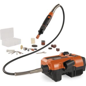 Powerplus - Dual power - POWDP75300 - Roterende multitool - 20V - excl. batterij en lader - 40 acc.