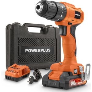 Dual Power - Schroef- en Klopboormachine - Snoerloos - 20 V - 2000 mAh