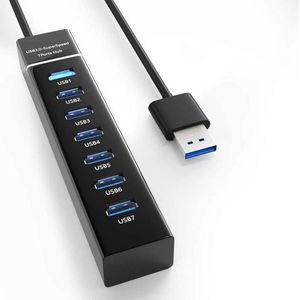 Likorlove USB Hub 3.0 - 7 Poorten - Zwart