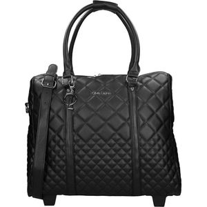 Olivia Lauren Laptoptrolley Dames -  17 inch -  Black Night - zwart