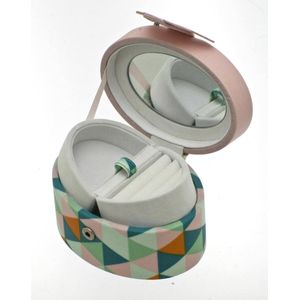 Davidt's oval shape pink- juwelendoos