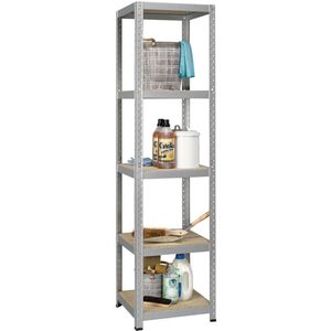 Étagère De Rangement Lourde En Métal, 170 X 75 X 30 Cm, 175 Kg Par