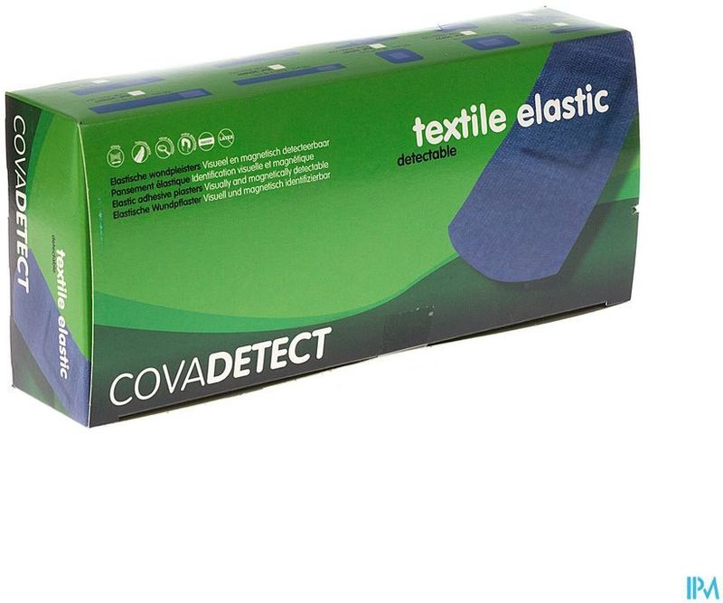 Detectiepleisters - Blauw - Elastisch Textiel - Hypoallergene en Waterdicht