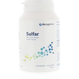 Metagenics Sulfar msm 90 tabletten