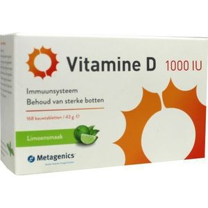 Metagenics Vitamine d3 1000iu 168 tabletten