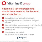 Metagenics Vitamine d3 2000iu 84 tabletten