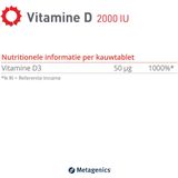 Metagenics Vitamine d3 2000iu 84 tabletten