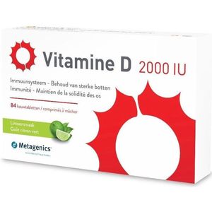 Metagenics Vitamine d3 2000iu 84 tabletten