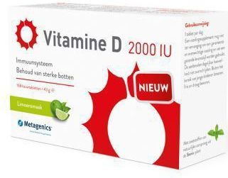 Metagenics Vitamine d3 2000iu 168 tabletten