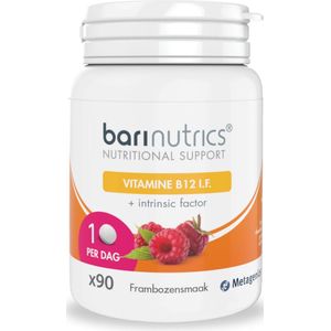 Barinutrics - Vitamine B12 I.F. - Kauwtablet - Frambozen - 1000 μg