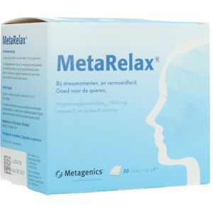 Metagenics MetaRelax Zakjes 20 sachets