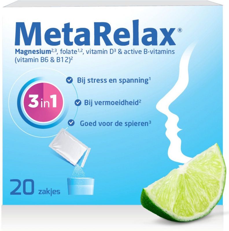 Metagenics MetaRelax Zakjes 20 sachets