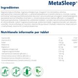 Metagenics - Metasleep - Tabletten - 30 Stuks - Voedingssupplement