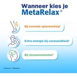 MetaRelax Magnesium Tabletten - Bij Stress & Spanning - 180 Tabletten