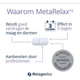 MetaRelax Magnesium Tabletten - Bij Stress & Spanning - 180 Tabletten