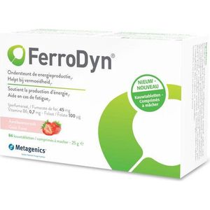 Metagenics Ferrodyn Kauwtabletten 84KTB