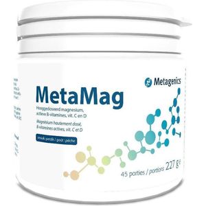 Metagenics Metamag perzik porties 227 Gram