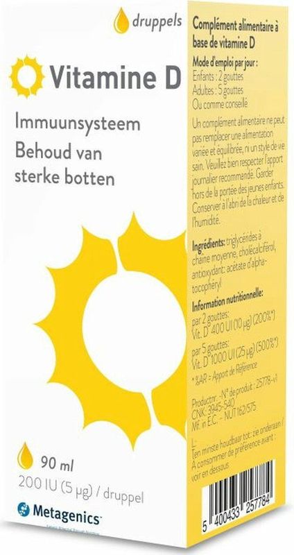Metagenics Vitamine D3 Liquid 90 ml