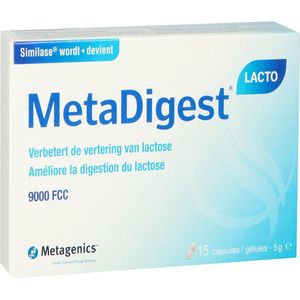 Metagenics Metadigest lacto NF 15 capsules