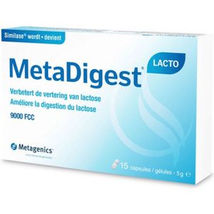 Metagenics Metadigest lacto NF 15 capsules