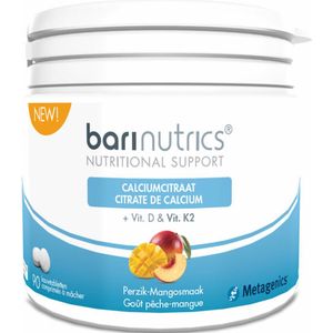 Metagenics BariNutrics Calciumcitraat Vit.D&Vit.K2 90 tabletten