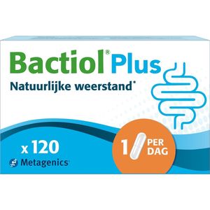 Metagenics Bactiol Plus - 120 Capsules - Vitamine D