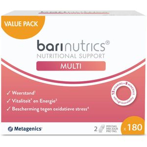 Metagenics Barinutrics Multi 180 capsules