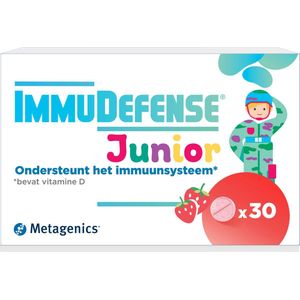 Metagenics Immudefense junior 30 kauwtabletten