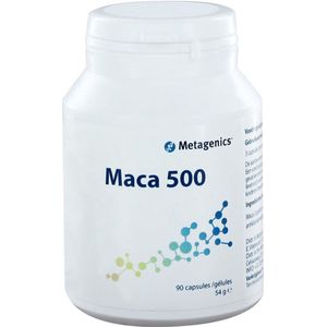 Maca - 500 Capsules - 90 Stuks - Voedingssupplement