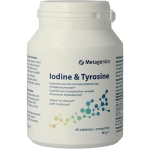Metagenics Iodine & tyrosine  60 Tabletten |
