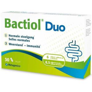 Metagenics Bactiol Duo Nf, 60 capsules