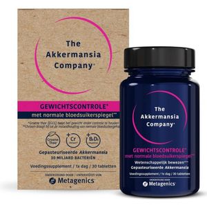 The Akkermansia Company Gewichtscontroletabletten Probiotica preparaat