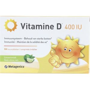 Metagenics Vitamine D 400 IU 84 Kauwtabletten