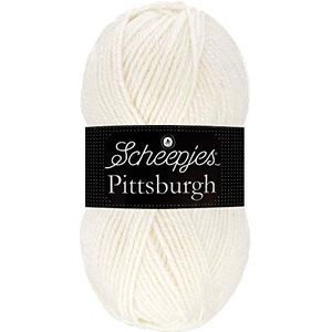 Scheepjes Pittsburgh 1581-9143 breigaren 60% polyacryl, 40% wol, beige, één maat