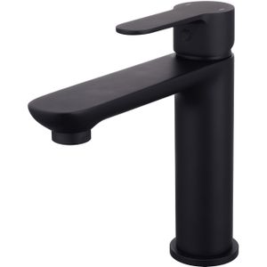 GO by Van Marcke wastafelkraan - 18cm - opbouw - mengkraan - messing zwart mat 8192-30 MB