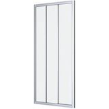 Nemo Start Profi schuifdeur - 76x195cm - inbouwmaat 76-80cm - helder veiligheidsglas 5mm LXT80G