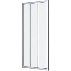 Nemo Start Profi schuifdeur - 76x195cm - inbouwmaat 76-80cm - helder veiligheidsglas 5mm LXT80G