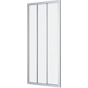 Nemo Start Profi schuifdeur - 86x195cm - inbouwmaat 86-90cm - helder veiligheidsglas 5mm LXT90G