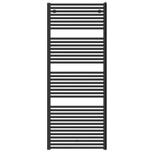 Nemo Spring Toronto handdoekradiator - 185x75cm - 1262 watt - mat zwart ECE075BK1VM06NNN01